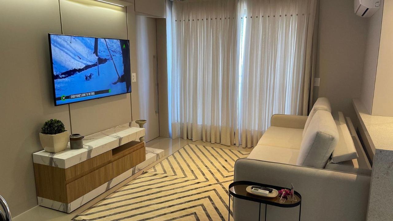 Appartement Studio No Ultimo Andar No Centro De Foz Com Vista Para O Rio Parana à Foz do Iguaçu Extérieur photo